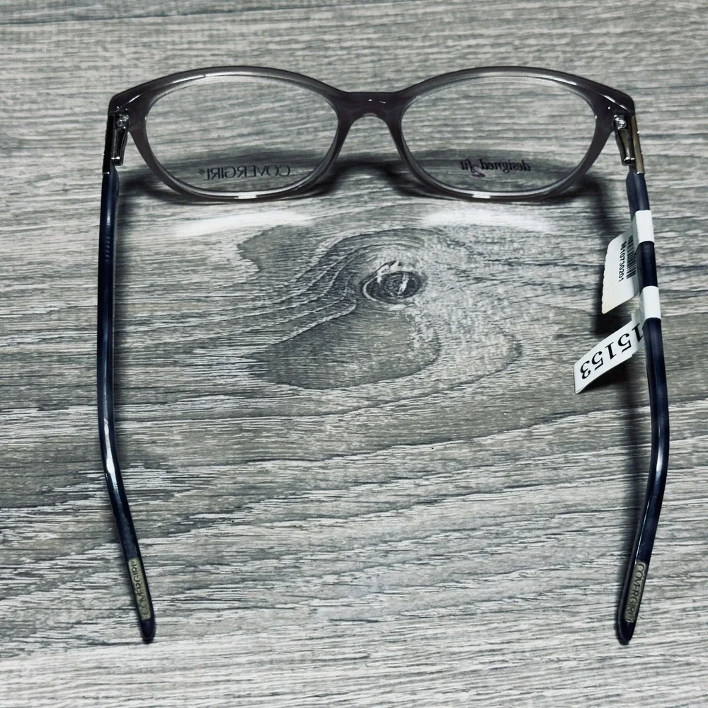 CoverGirl CG0458 045 Eyeglass Frames Womens 55-16-140 Brown Cat Eye Optical